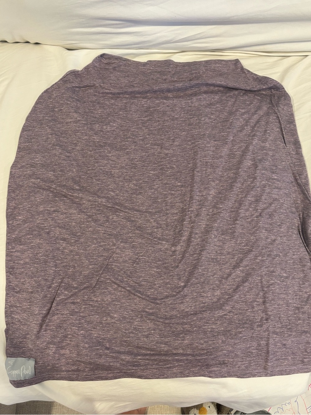 Copper Pearl Nursing Cover in Violet